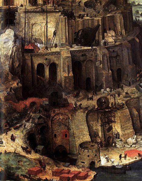 Pieter Bruegel the Elder The Tower of Babel Norge oil painting art